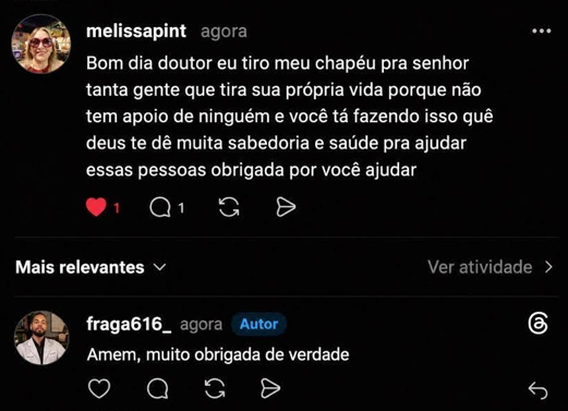 Depoimento Melissa